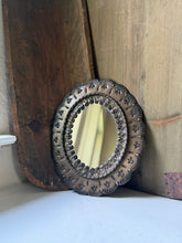 Load image into Gallery viewer, Oval Mexican Tin Mirror
