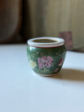 Load image into Gallery viewer, Tiny Green Chinoiserie Pot

