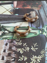 Load image into Gallery viewer, Vintage Gold &amp; Pearl Earrings
