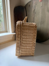 Load image into Gallery viewer, Vintage Wicker Suitcase
