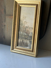 Load image into Gallery viewer, Framed Serene Pond Landscape
