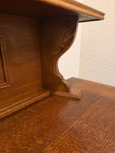 Load image into Gallery viewer, Oak Gothic Revival Sideboard
