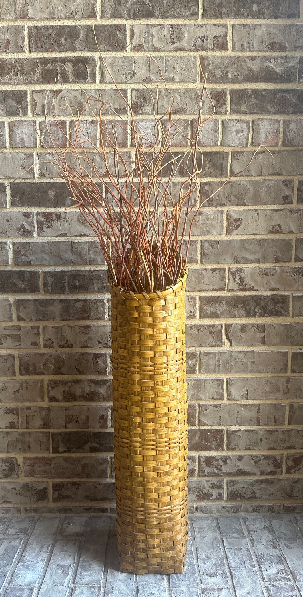 Tall Woven Basket