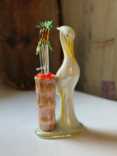 Load image into Gallery viewer, Vintage Crane Bud Vase
