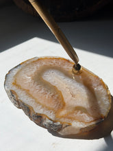 Load image into Gallery viewer, MCM Geode Agate Pen Holder
