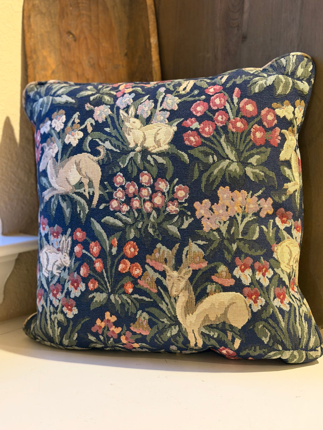Spring Tapestry Pillow