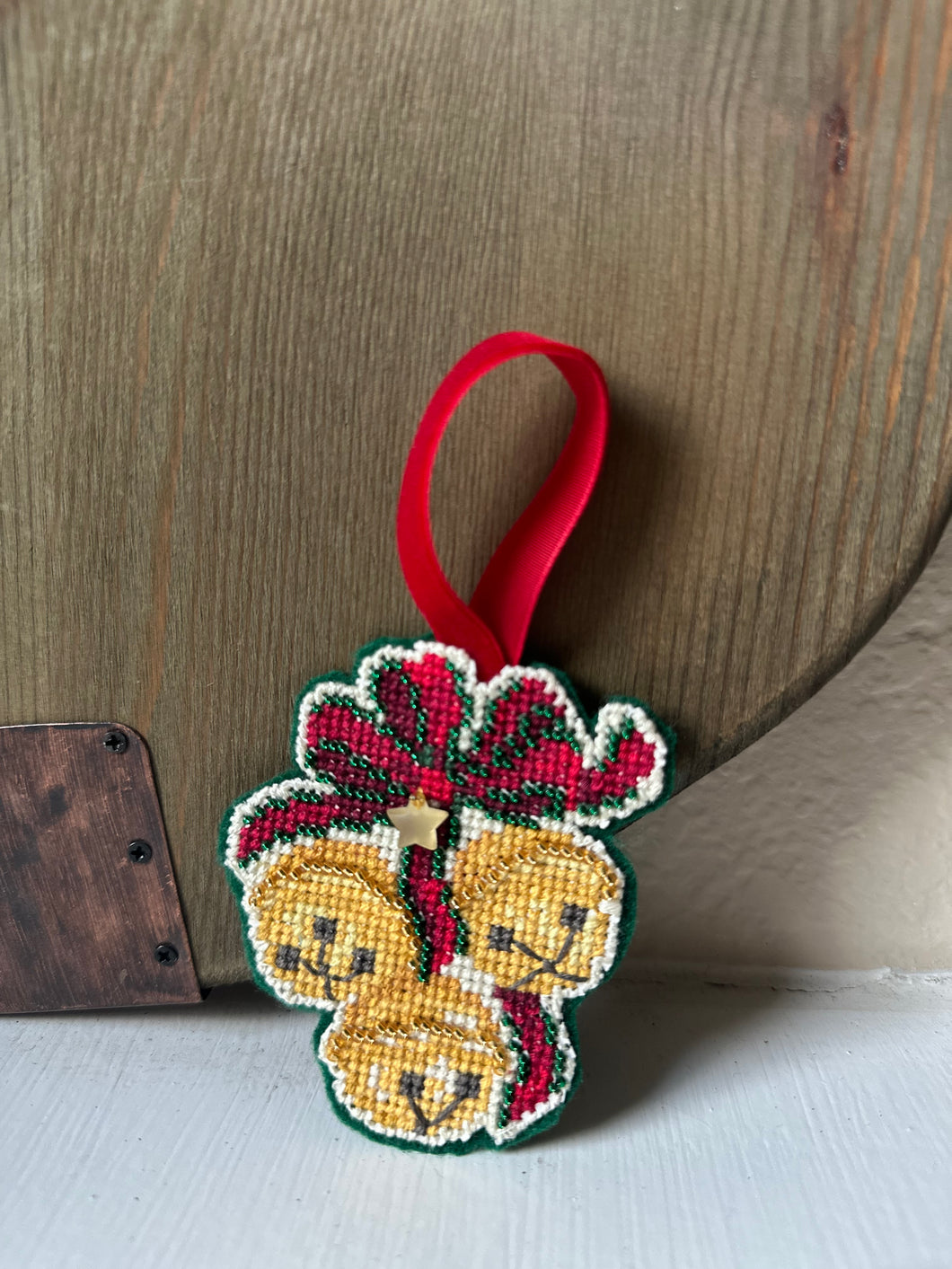 Counter Cross Stitch Trio of Bells