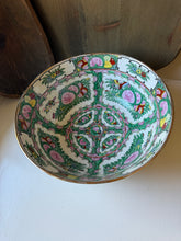 Load image into Gallery viewer, Porcelain Family Rose Medallion Bowl
