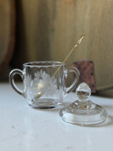 Load image into Gallery viewer, Vintage Etched Condiment Glass
