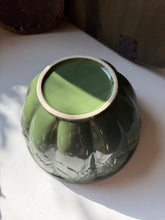 Load image into Gallery viewer, Green Ceramic Acorn &amp; Leaf Bowl
