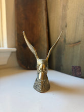 Load image into Gallery viewer, Vintage Brass Flying Duck
