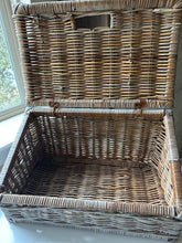 Load image into Gallery viewer, Vintage Wicker Basket
