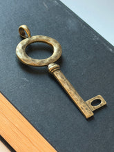 Load image into Gallery viewer, Brass Key Pendant
