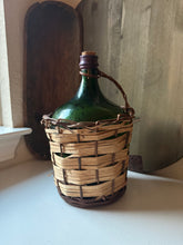 Load image into Gallery viewer, Vintage Green Demijohn
