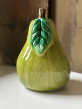 Load image into Gallery viewer, Hand painted Sitting Pear
