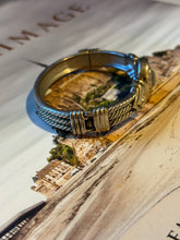 Load image into Gallery viewer, Silver Braided Cuff Bracelet
