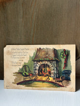 Load image into Gallery viewer, Antique Fireplace Postcard
