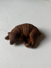 Load image into Gallery viewer, Vintage Brown Wax Lamb
