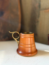 Load image into Gallery viewer, Vintage Wooden Tankard Mug
