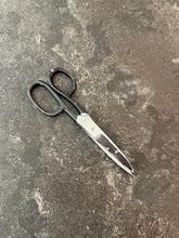 Load image into Gallery viewer, Vintage Black Desk Scissors
