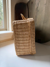 Load image into Gallery viewer, Vintage Wicker Suitcase
