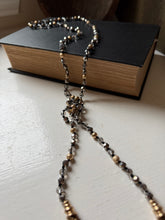 Load image into Gallery viewer, Crystal Beaded Lariat Necklace

