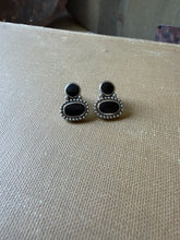 Load image into Gallery viewer, Onyx Stud Earrings
