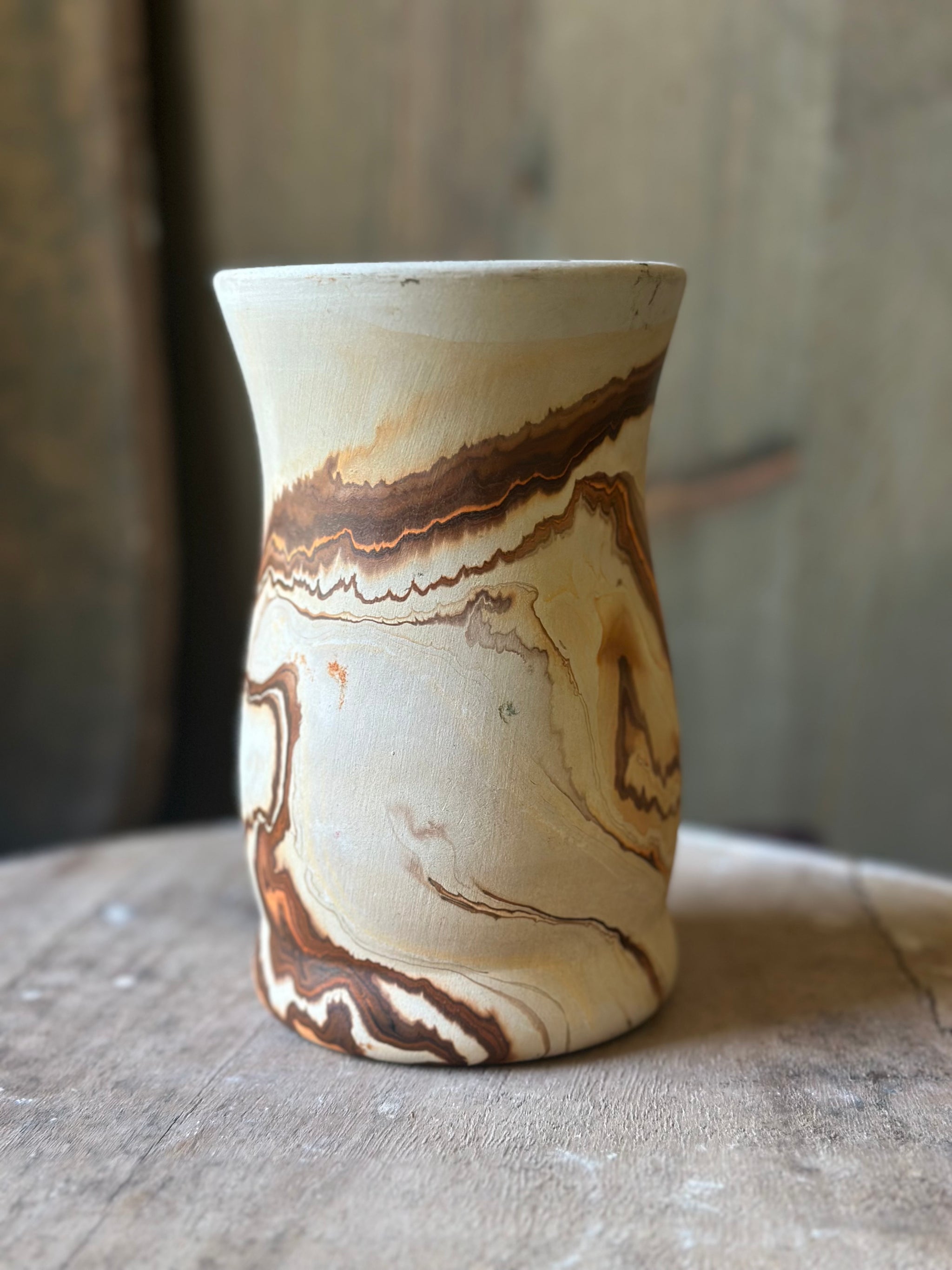 Nemadji Pottery Vase – The Vintage Abode