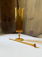 Load image into Gallery viewer, MCM Empoli Amber Cocktail Mixer &amp; Rod
