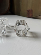 Load image into Gallery viewer, Hexagon Lucite Napkin Ring Set
