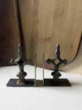 Load image into Gallery viewer, Handforged Wrought Iron Fleur De Lis Bookend

