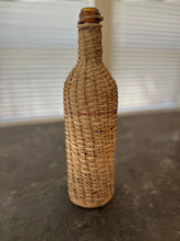 Load image into Gallery viewer, Vintage Wicker Botlle
