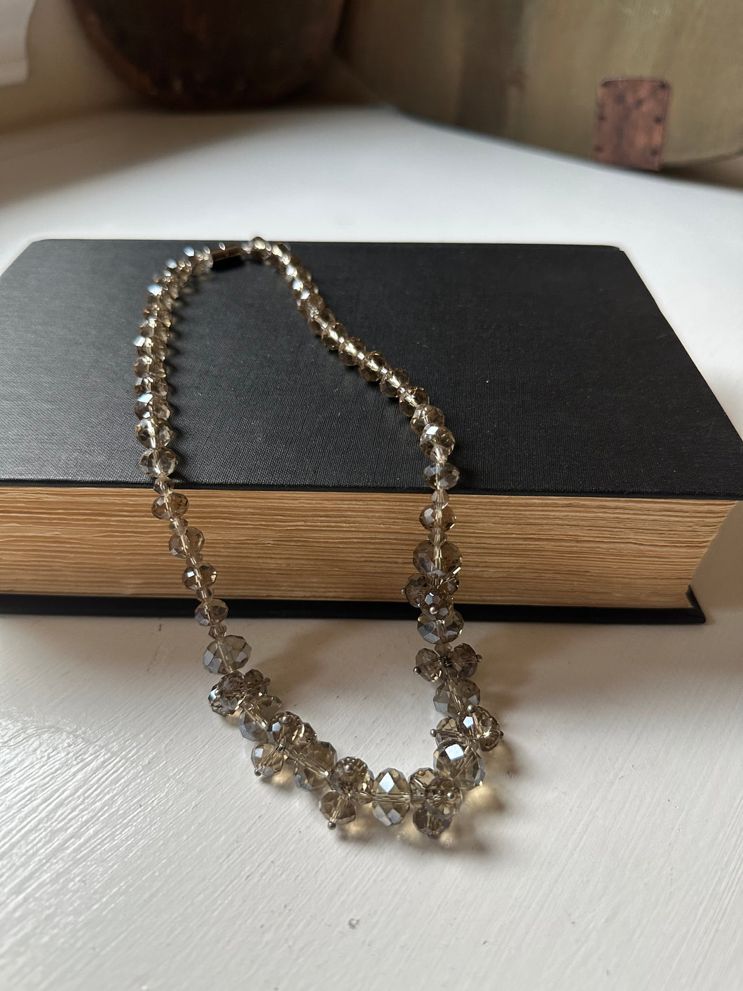 Smoky Crystal Necklace