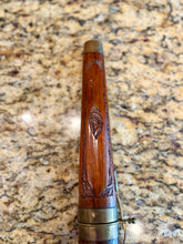 Load image into Gallery viewer, Indian Steel Dagger In Wooden Hand-Carved Scabbard
