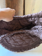 Load image into Gallery viewer, Brown Ruffled Purse
