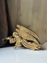 Load image into Gallery viewer, Gold Metal Angel Ornament
