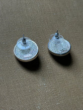 Load image into Gallery viewer, Anne Klein Button Earrings
