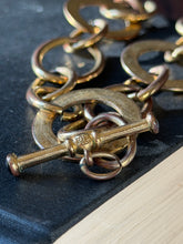 Load image into Gallery viewer, Ralph Lauren Gold Plated Link Necklace
