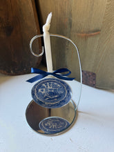 Load image into Gallery viewer, Vintage Blue Willow Plate Ornament
