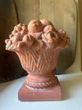 Load image into Gallery viewer, Terra Cotta Ceramic Fruit Basket
