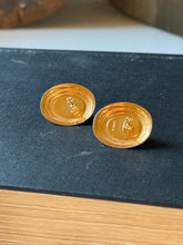 Load image into Gallery viewer, Gold Pearl Napier Earrings
