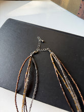 Load image into Gallery viewer, Short Multi Stranded Beaded Necklace
