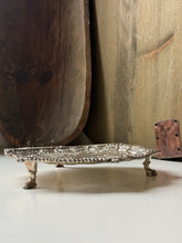Load image into Gallery viewer, Rococo Style Silverplated Footed Tray
