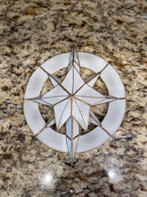 Load image into Gallery viewer, White Capiz Shell Tree Topper
