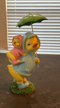 Load image into Gallery viewer, Spring Duck &amp; Duckling in Raincoat
