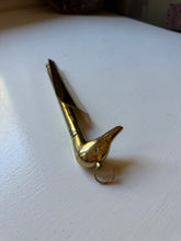 Load image into Gallery viewer, Vintage Expandable Brass Duck Shoehorn
