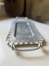Load image into Gallery viewer, Cromwell Hand Wrought Aluminum Tray
