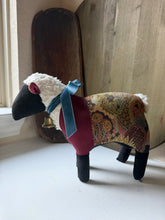 Load image into Gallery viewer, Handmade Primitive Tapestry Sheep
