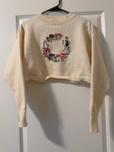 Load image into Gallery viewer, Mushroom Cropped Sweater
