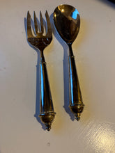 Load image into Gallery viewer, Silver Plate Towle Utensil Pair
